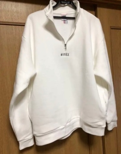 81TEZ 10oz ハーフジップスウェット新品です