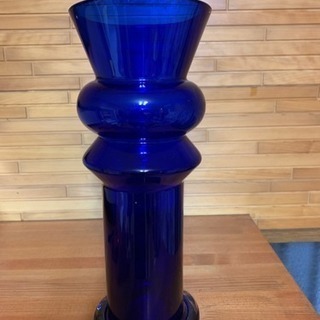 花瓶(ブルー)の画像