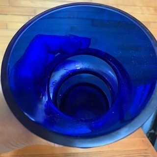 花瓶(ブルー)の画像