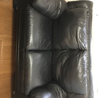 イタリア製 本革ソファー(レザートリートメントセット)の画像