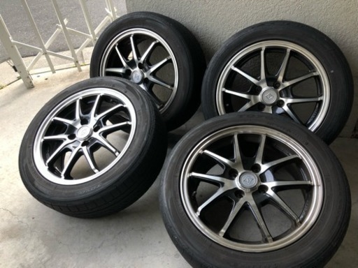 15インチホイール pcd100 4h 6j