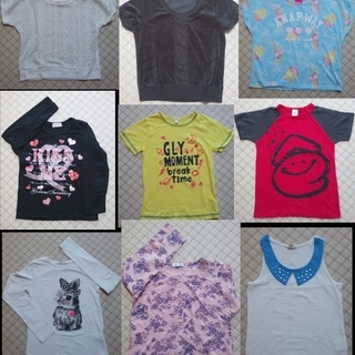 女児服　130サイズ　38点まとめ売りの画像