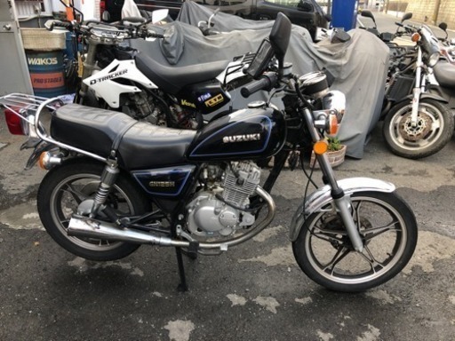 SUZUKI  GN125H セル始動  12705キロ 福岡市南区