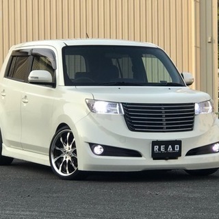 車高調 17インチアルミ フルセグナビドレスアップbB☆の画像