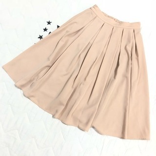フレアスカート 膝丈スカート 春夏