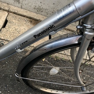 お取引中電動自転車  シルバー パナソニック 26インチ エコナビ