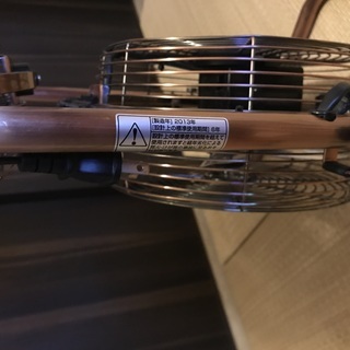 扇風機・メタル・3段独立・美品・インテリア性高の画像