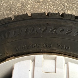 【1本1500円】タイヤ＆ホイール(冬用)の画像