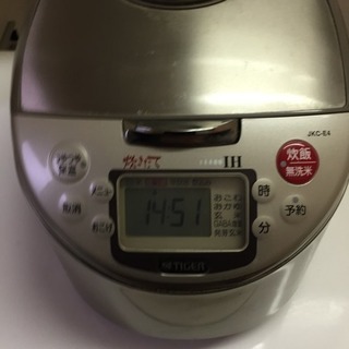 TIGER タイガー 炊き立てIH　一升炊き～JKC-18E4 07年製の画像