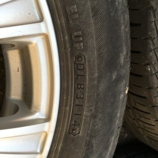 【1本1500円】タイヤ＆ホイール(夏用)の画像