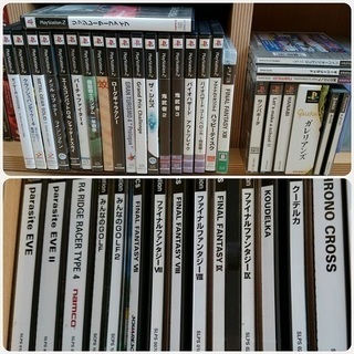 PS3  60GB CECHA00 (PS1.2.3のゲームソフトが使える) & ゲームソフト65本以上セット の画像