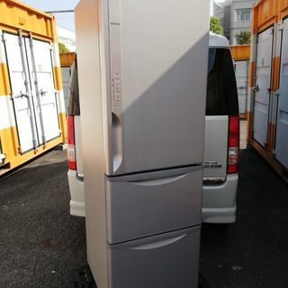 2016年製 真空チルドFV 真空チルド R-K320FV（T） 315L 日立(HITACHI) 日立 3ドア 冷蔵庫 R-K320FV 315L 真空チルド まんなか野菜室 動作良好