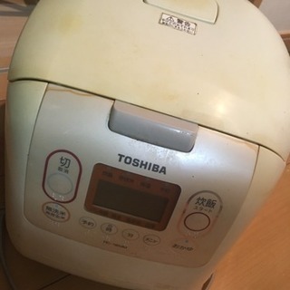 TOSHIBA 炊飯器の画像