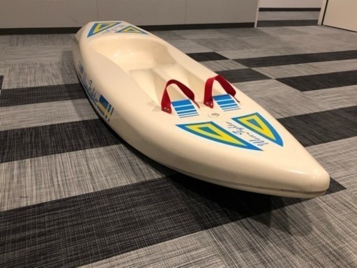 シットオントップカヤック 一人乗り用 フィン付き パドル付き アウトドア 全長220cm