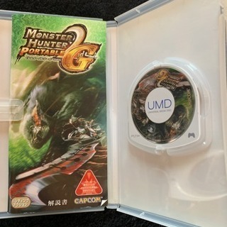 PSP ゲームソフト モンハン2・3 セットの画像