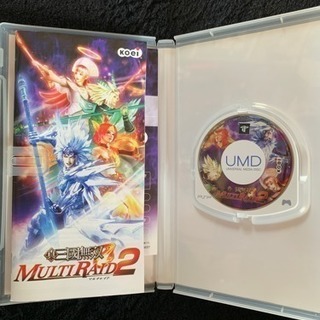 PSPゲームソフト 真・三國無双 multi raid2の画像