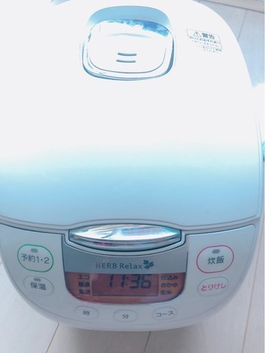 【取引中】ヤマダ電機 炊飯器　17年購入　5.5合までOK