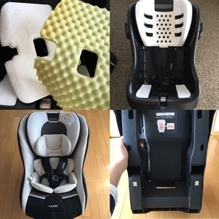 【お取引中】コンビ チャイルドシート マルゴットシリーズ  トリノグレーの画像
