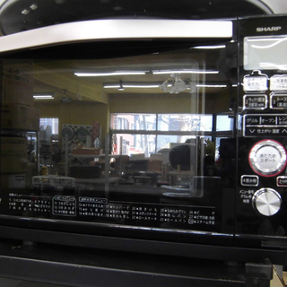 （値下中4/6まで）SHARP RE-SS8C-B 電子レンジ 2018年製美品 SHARP シャープ 過熱水蒸気オーブンレンジ RE-SS8C-B （ブラック