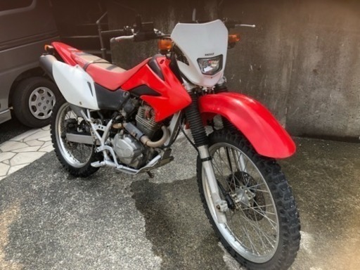 ホンダXR230/MD36セル1発始動！