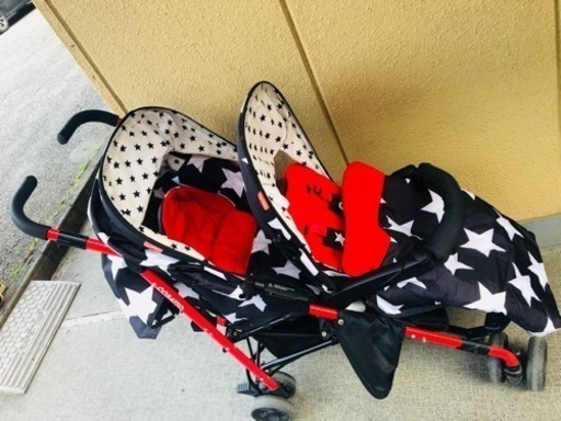 二人乗りベビーカー