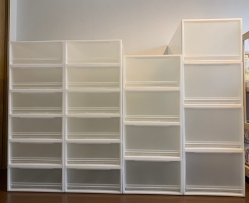 無印良品★PP衣装ケース引き出し式【バラ売り相談可】