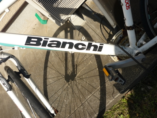 ビアンキ製の自転車売りたし