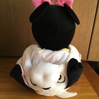 ミニーマウス×101匹わんちゃんぬいぐるみの画像