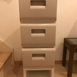 商談中 3段分別ダストボックス