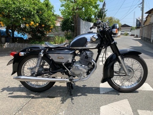 30日本日終了 1日限りの金額   ホンダCD125  カスタム