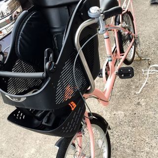 自転車　子供乗せ　ママ
