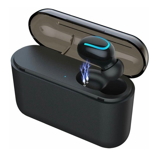 【全国対応・新品未使用】  2019最新版 Bluetooth 5.0 1450mAh Bluetooth イヤホン 片耳 100時間連続駆動 完全 ワイヤレス イヤホン eleproof ブルートゥース イヤホン Hi-Fi 高音質 IPX5防水 スポーツ ミニ 超軽量3g 左右耳兼用 ハンズフリー通話 マイク内蔵 iPhone/Android/ipad適用 日本語説明書