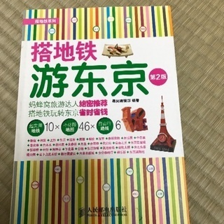 搭地铁 游东京 地下鉄東京ガイド　500円