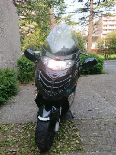 キムコ125ccビッグスクーター (4月22日撮影)