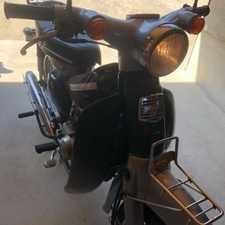 バイク 原チャリ 50cc リトルカブ セル付き 4速ランプ付きの画像