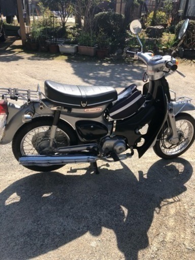 バイク 原チャリ 50cc リトルカブ セル付き 4速ランプ付き