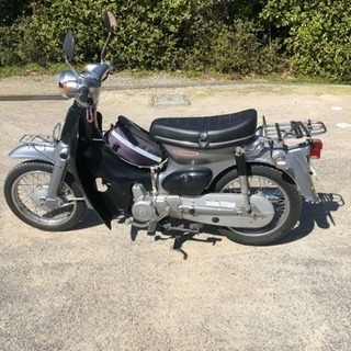 バイク 原チャリ 50cc リトルカブ セル付き 4速ランプ付きの画像
