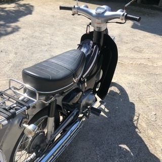 バイク 原チャリ 50cc リトルカブ セル付き 4速ランプ付きの画像