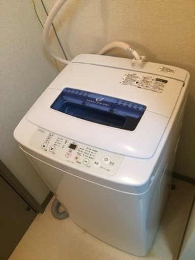 美品！2015年製 ハイアール(haier)全自動洗濯機 風乾燥機能付き