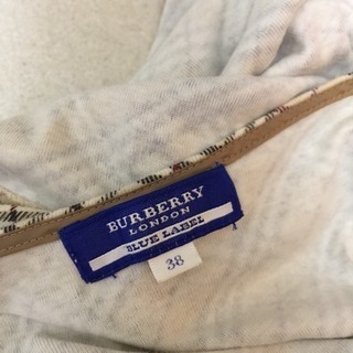 バーバリーブルーレーベル Burberry  London サイズ38 バーバリーチェックの画像