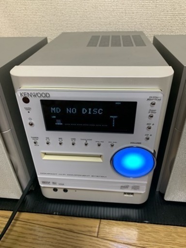 美品 KENWOOD CD MD コンポ