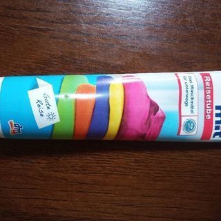ドイツの洗濯用チューブ洗剤