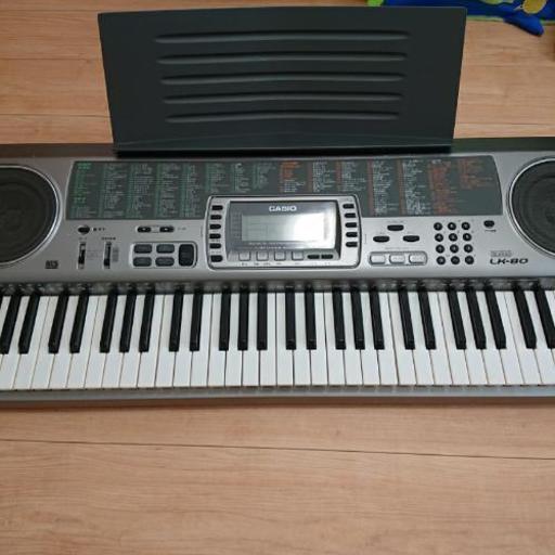 カシオ キーボード lkｰ80