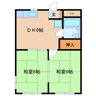 流山市加五丁目【流山ライフマンション201】流山駅まで徒歩１０分！敷金礼金無し！フリーレント1ヶ月！ペット可！ - 流山市