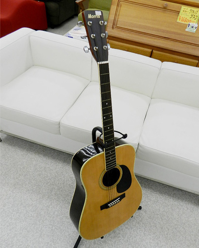 モーリス アコースティックギター W-20【Morris】割れ無し ☆ PayPay モーリス アコースティックギター W-20【Morris】割れ無し ☆ PayPay