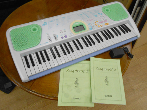 CASIO カシオ 電子キーボード LK-102 光ナビキーボード  ピアノ ☆ PayPay(ペイペイ)決済可能 ☆ 札幌市 清田区 平岡
