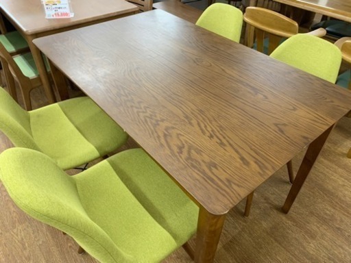 ダイニングテーブルセット　USED品　5点セット