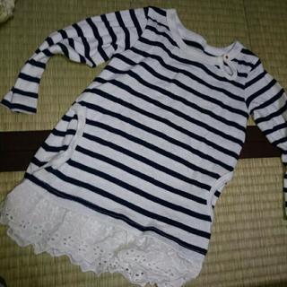 子供服女の子用Tシャツﾜﾝﾋﾟ