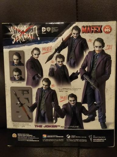 新品未開封 THE JOKER Ver.2.0『THE DARK KNIGHT』可動式フィギュア MAFEX No.51 THE DARK KNIGHT THE JOKER Ver.2.0 Medicom Toy from
