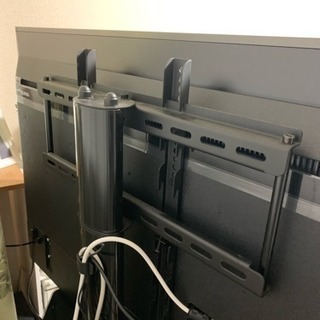ガラスラック仕様のテレビスタンド(テレビ台)を譲ります。の画像